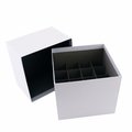 Crystal Technology Storage Box w/ Lid & Divider, Cardboard, 16x50ml Tubes 247575